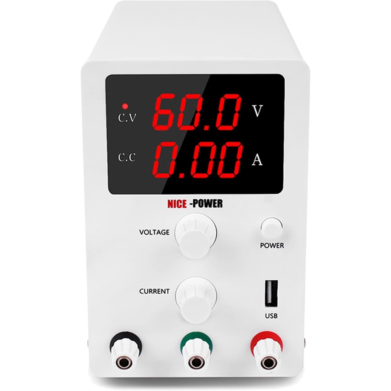 منبع تغذیه نایس پاور مدل R-SPS605 ظرفیت ۶۰ ولت ۵ آمپر رعد الکتریک