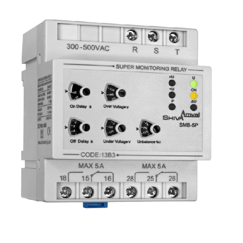 سوپر کنترل فاز (بدون نول) شیوا امواج مدل SMB-5P کد 13B3 رعد الکتریک